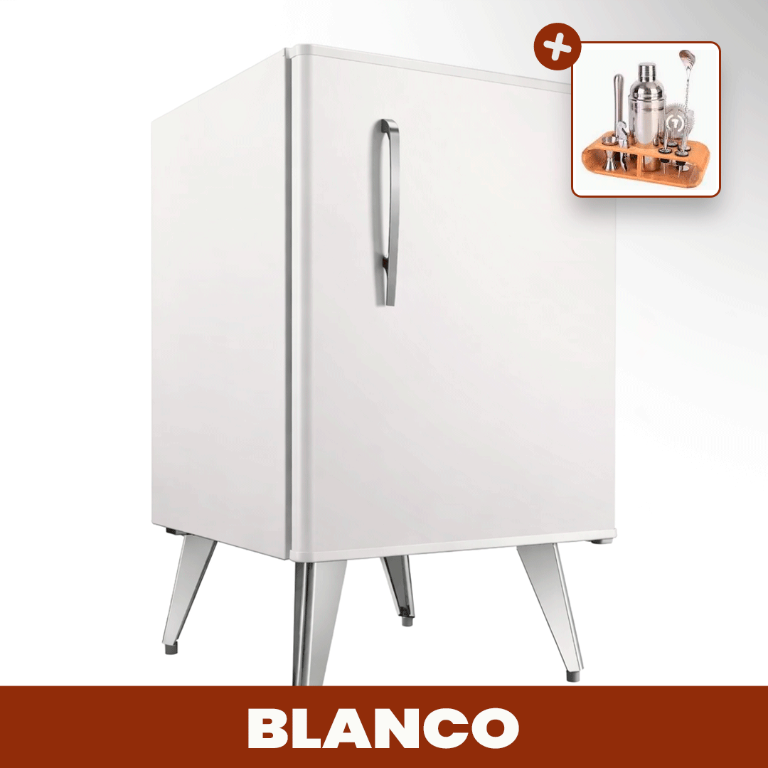 Frigobar Retrô 76 Litros – Diseño Vintage con Estilo y Funcionalidad + REGALO