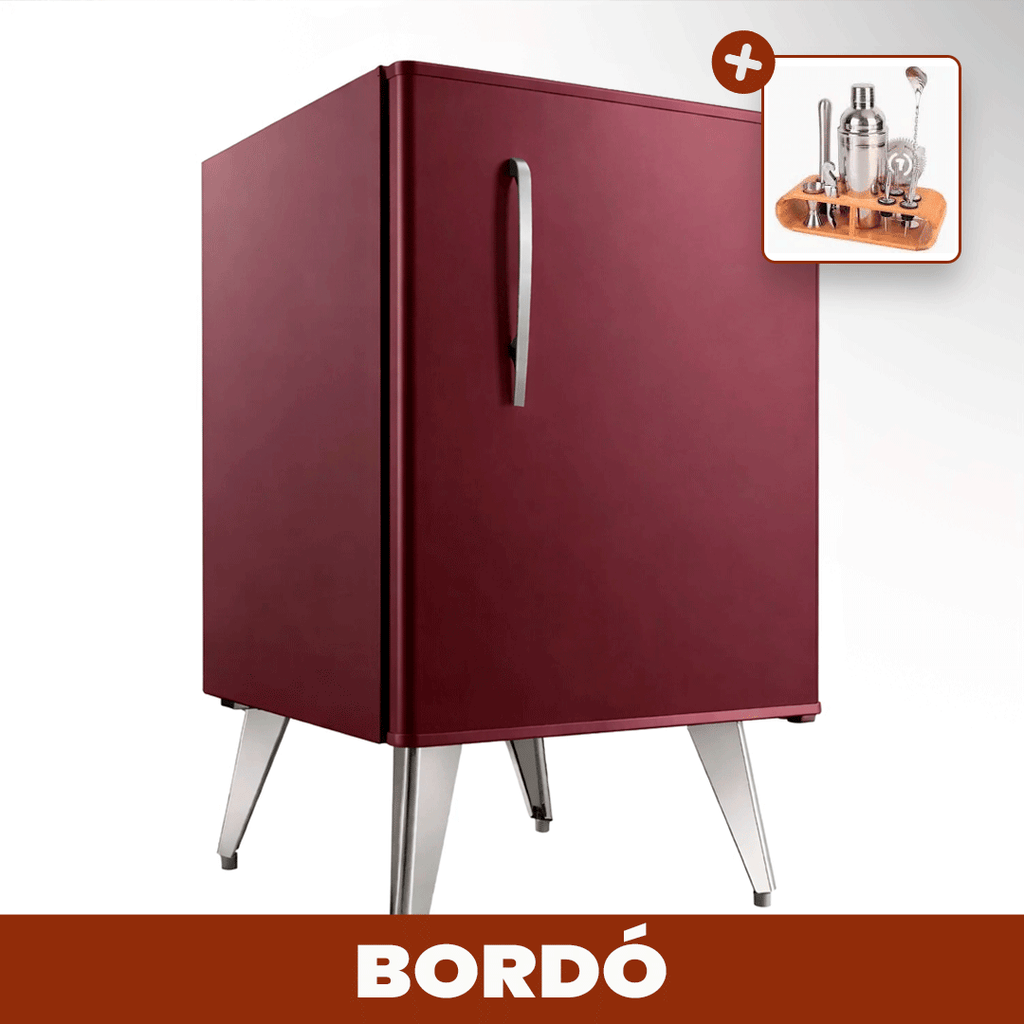 Frigobar Retrô 76 Litros – Diseño Vintage con Estilo y Funcionalidad + REGALO