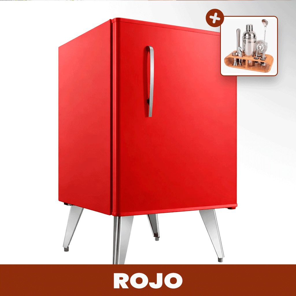 Frigobar Retrô 76 Litros – Diseño Vintage con Estilo y Funcionalidad + REGALO