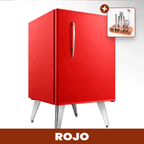 Frigobar Retrô 76 Litros – Diseño Vintage con Estilo y Funcionalidad + REGALO